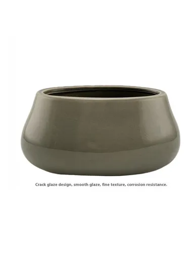 Artificial Phalaenopsis Orchid Potted Plant Silk Cloth Flower Home Office Realistic Faux Floral Decor - Light Purple