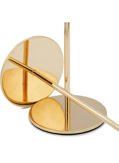 3Pcs Taper Candle Holders Dining Table Decor Romantic Candlelight Dinner Centerpiece - Rose Gold