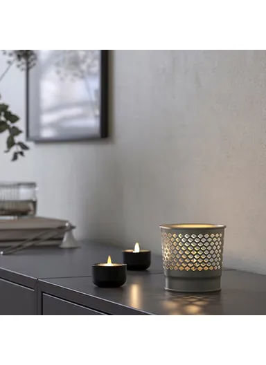 Hollow Design Candle Holder, Nordic Style Romantic Dinner Home Decor Metal Candle Cup