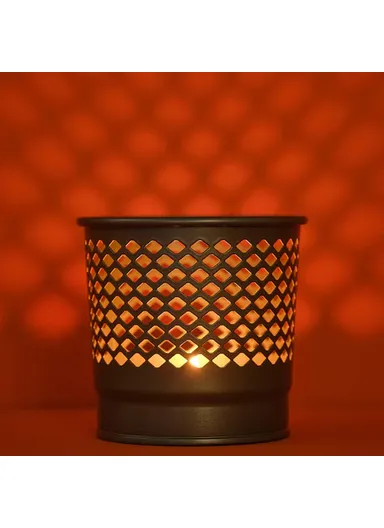 Hollow Design Candle Holder, Nordic Style Romantic Dinner Home Decor Metal Candle Cup