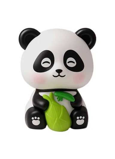 Solar Powered Panda Ornament Auto Nodding Creative Car Dashboard Ornament Home Decor - 228C