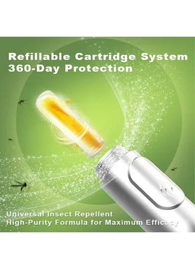 Essential Oil Mosquito Repellent Bracelet Insect Protection Silicone Wristband F5 - Black