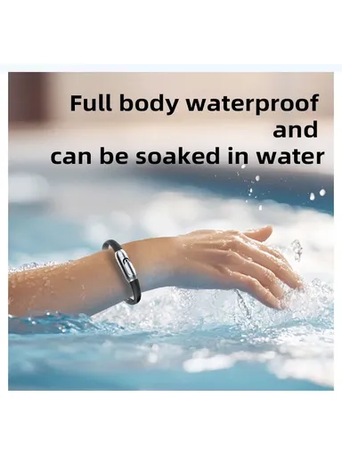 Essential Oil Mosquito Repellent Bracelet Insect Protection Silicone Wristband F5 - Pink