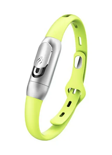 Essential Oil Mosquito Repellent Bracelet Insect Protection Silicone Wristband F5 - Green