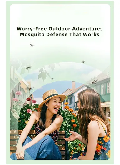 Essential Oil Mosquito Repellent Bracelet Insect Protection Silicone Wristband F5 - Green