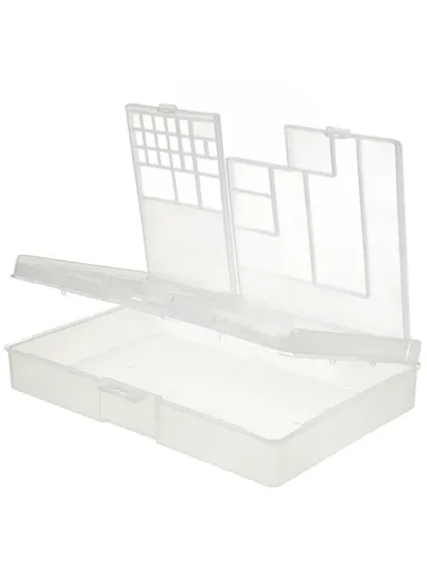 Multi-function Storage Box for Mobile Phone Opening Tools Repair IC Motherboard Screw Parts Double-layer Storage Case