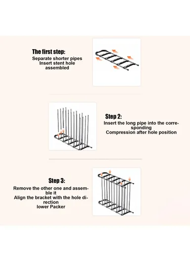  4-Tier Shoe Rack Organizer Home Entryway Space-Saving Shoes Storage Shelf