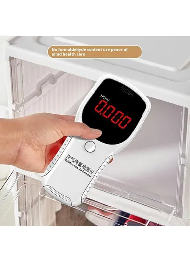 6 Layer No Installation Foldable Shoe Box Transparent Door Plastic Stackable Storage Container - White