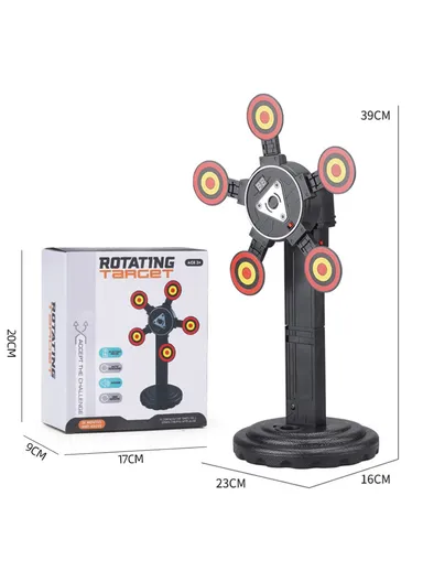 Electric Scoring Target 360 Degree Rotating Target Toy with Sound Effect MH3585A 