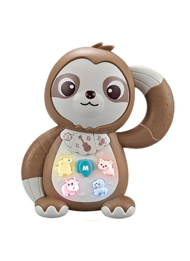 Kids Music Toys Toddler Electric Toys Children Girls Boys Birthday Gifts - Sloth 