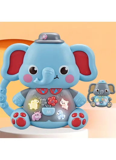Kids Music Toys Toddler Electric Toys Children Girls Boys Birthday Gifts - Elephant