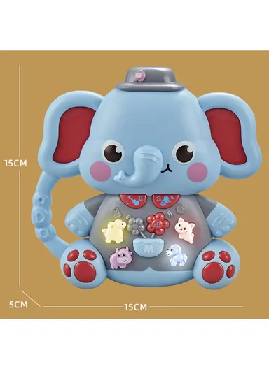 Kids Music Toys Toddler Electric Toys Children Girls Boys Birthday Gifts - Elephant