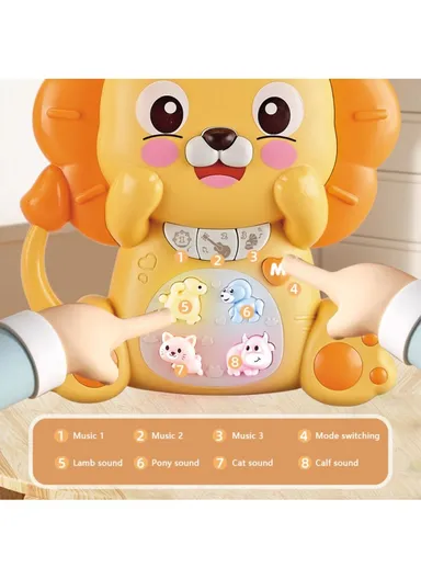 Kids Music Toys Toddler Electric Toys Children Girls Boys Birthday Gifts - Lion