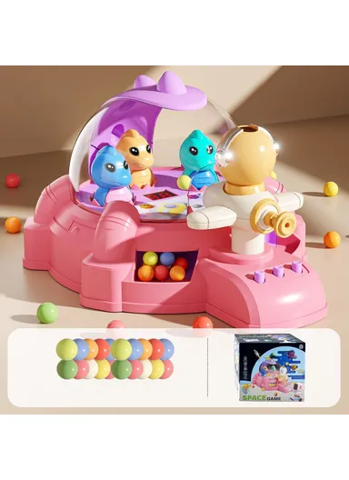 Pinball Game Electric Dinosaur Pinball Toy Preschool Toy for Toddlers YY1906 - Pink