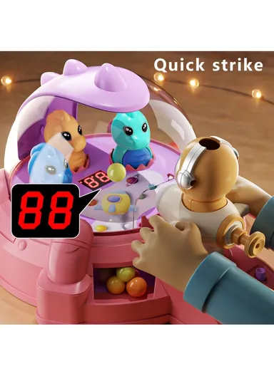 Pinball Game Electric Dinosaur Pinball Toy Preschool Toy for Toddlers YY1906 - Purple