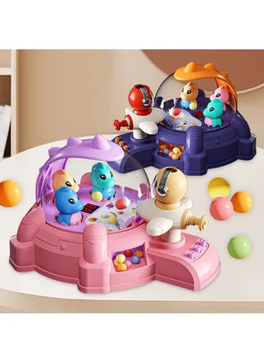 Pinball Game Electric Dinosaur Pinball Toy Preschool Toy for Toddlers YY1906 - Purple