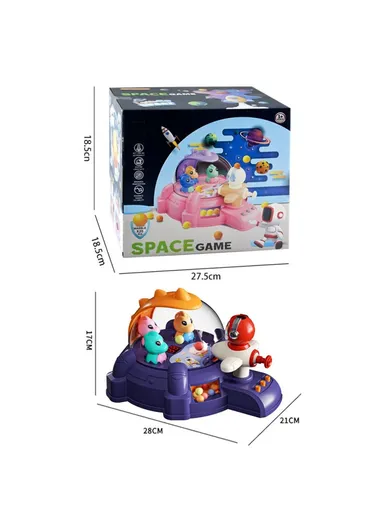 Pinball Game Electric Dinosaur Pinball Toy Preschool Toy for Toddlers YY1906 - Purple