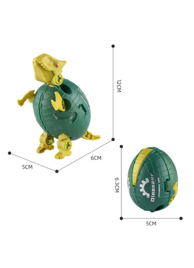 Kids DIY Screwing Assemble Deformation Dinosaur Egg Model Toy Creative Educational Toy JJ878 - Triceratops