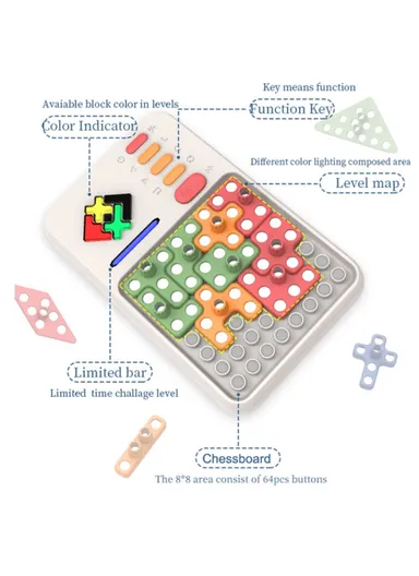 Building Blocks Assembly Game Educational Puzzle Toy for Kids 