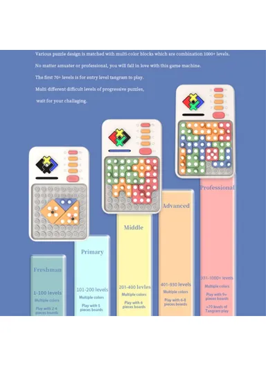 Building Blocks Assembly Game Educational Puzzle Toy for Kids 