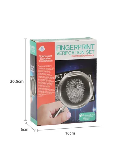 Kids Fingerprint Verification DIY Set Science Forensic Experiment Educational Toys WH608-137
