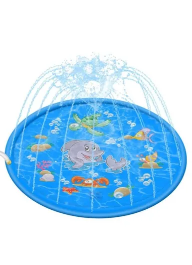 Cute Children's Lawn Outdoor Water Playing Mat Swimming Pad - Ocean Style
