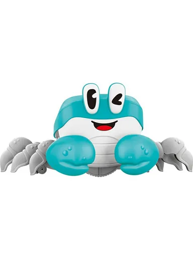 Electric Escape Crabs Electronic Pets Musical Dancing Educational Toddler Moving Toy S-003A - Blue
