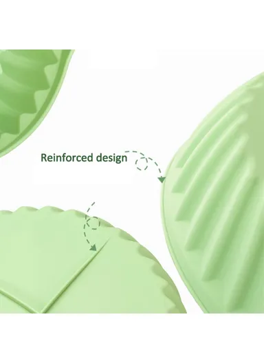 19cm Air Fryer Silicone Round Pot Food-Graded Liner Non-Stick Basket Oven Accessories BPA-Free, FDA Certified DS11174 - Grey