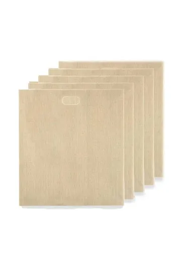 Reusable Non Stick PTFE Bread Bags for Microwave Oven Toaster (L17 x W19)cm