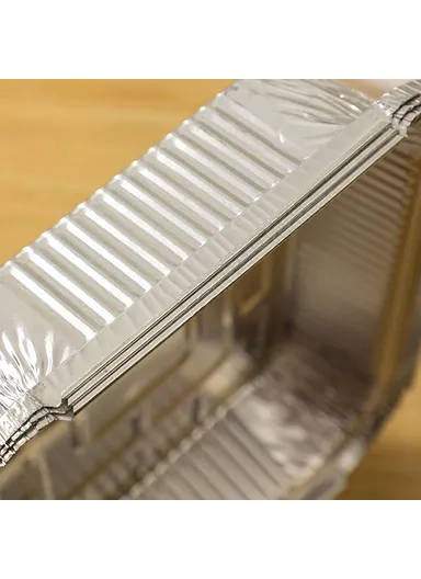 50Pcs 230ml Air Fryer Aluminum Foil Pans Disposable Baking Trays Heat Resistant Containers (BPA Free, FDA Certified)