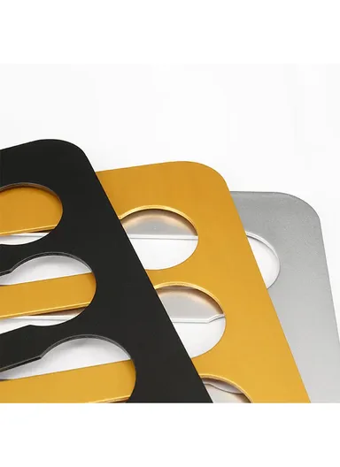 Large Wall Mount Coffee Pod Holder for Nespresso Original Capsules - Silver