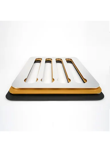 Large Wall Mount Coffee Pod Holder for Nespresso Original Capsules - Black