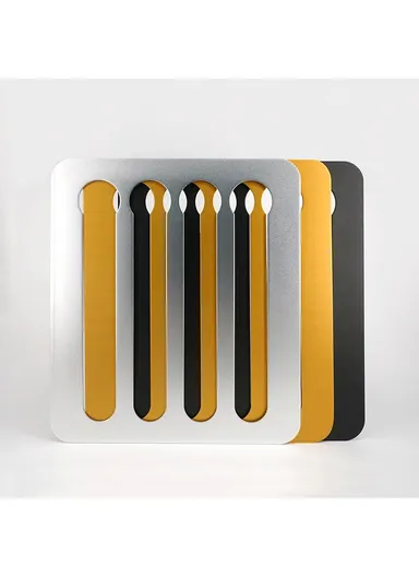 Large Wall Mount Coffee Pod Holder for Nespresso Original Capsules - Black