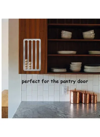 Large Wall Mount Coffee Pod Holder for Nespresso Original Capsules - Black