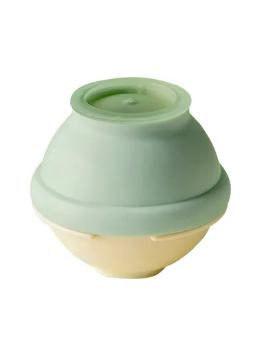 Soft TPR+PP Round Ice Cube Mold Ice Ball Maker Ice Mold for Drinks, Cocktails (BPA-Free, No FDA Certified) - Green