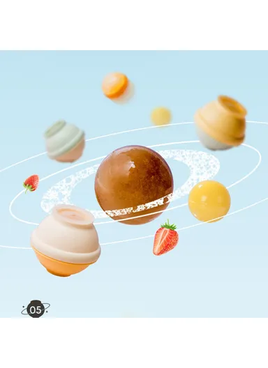 Soft TPR+PP Round Ice Cube Mold Ice Ball Maker Ice Mold for Drinks, Cocktails (BPA-Free, No FDA Certified) - Green