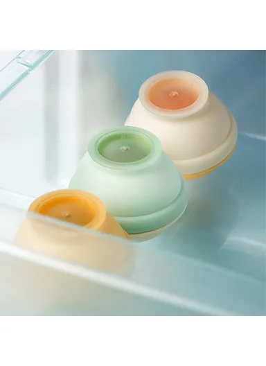 Soft TPR+PP Round Ice Cube Mold Ice Ball Maker Ice Mold for Drinks, Cocktails (BPA-Free, No FDA Certified) - Green