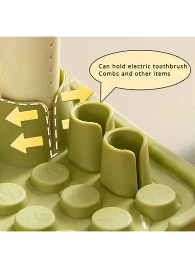 Keyboard Design TPR Sink Mat Draining Pad Countertop Anti Slip Splash Guard for Bathroom Kitchen - Beige