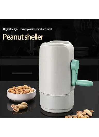 Peanut Sheller Home Use Manual Peeler Tool Raw, Roasted Peanuts Shelling Device