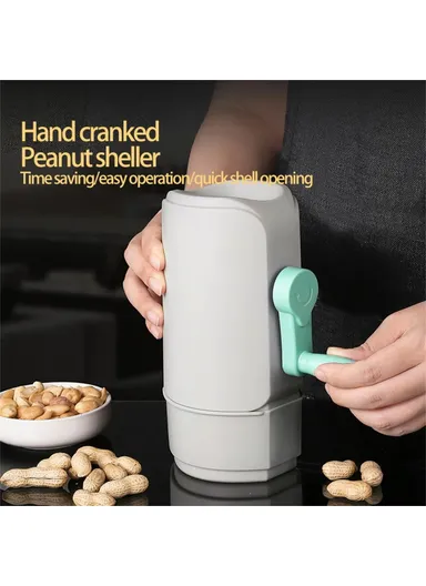 Peanut Sheller Home Use Manual Peeler Tool Raw, Roasted Peanuts Shelling Device