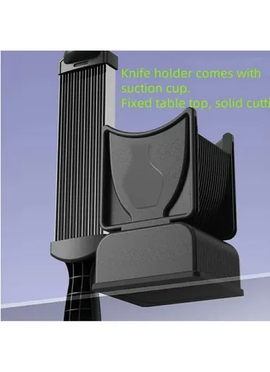 Manual Meat Slicer for Beef Pork Lamb Stainless Steel Meat Shredder Kitchen Gadget - Black