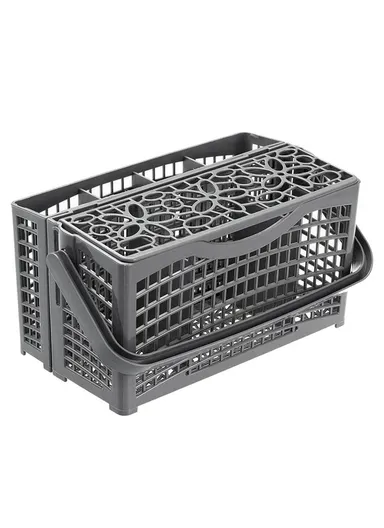 1Pc Dishwasher Cutlery Basket for Whirlpool, Kitchenaid, LG, Bosch &amp; Siemens Cutlery Cage PP Storage Basket