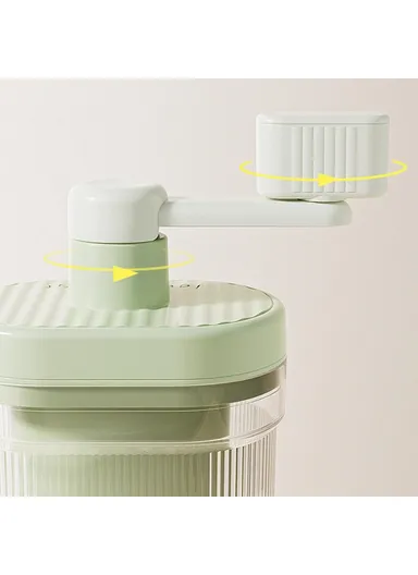 Manual Ice Shaver Snow Cone Machine Hand Crank Shaved Ice Maker with 1 Ice Bowl + 2 Ice Trays (BPA Free, No FDA)