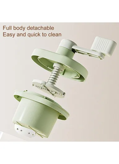 Manual Ice Shaver Snow Cone Machine Hand Crank Shaved Ice Maker with 1 Ice Bowl + 2 Ice Trays (BPA Free, No FDA)