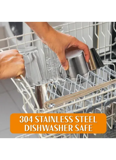 Stainless Steel Powder Shaker with Handle for BBQ Seasoning Baking Flour Sifter Spice Dispenser (BPA Free, No FDA)