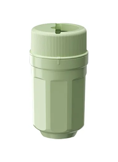 Twist Ice Maker Cup Rotating Ice Cube Mold for Drinks, without Dust Cover 081 - Green