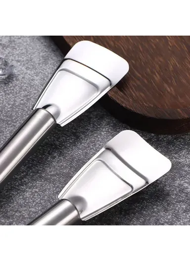 Refrigerator Ice Scraper Stainless Steel Thickened Kitchen Grease Removal Cleaning Tool (No FDA, BPA-Free)