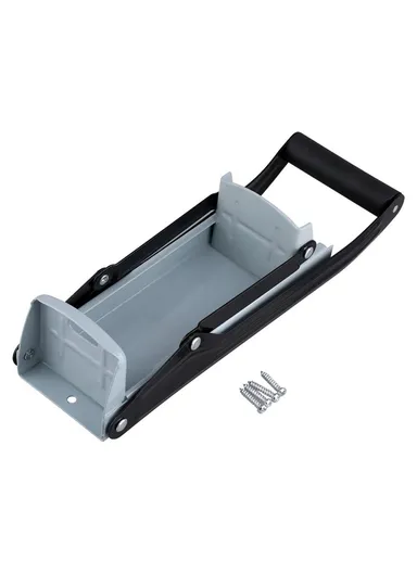 Wall Mounted Home Dispensing Can Crusher Beer &amp; Soda Cans Smasher Bottle, Crushing Recycling Tool with Built-In Bottle Opener - Grey