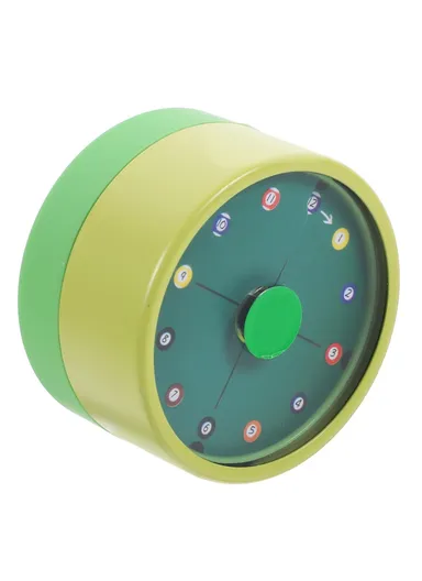 Stainless Steel Kitchen Timer Mechanical Countdown Clock with Magnetic Base for Baking &amp; Time Management - Green