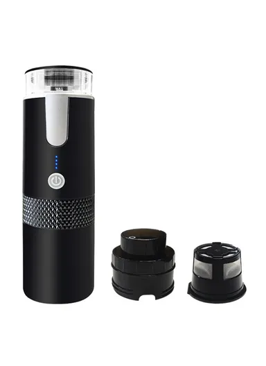 Portable Espresso Machine Capsule &amp; Ground Coffee Compatible Rechargeable Electric Coffee Maker (BPA Free, No FDA)